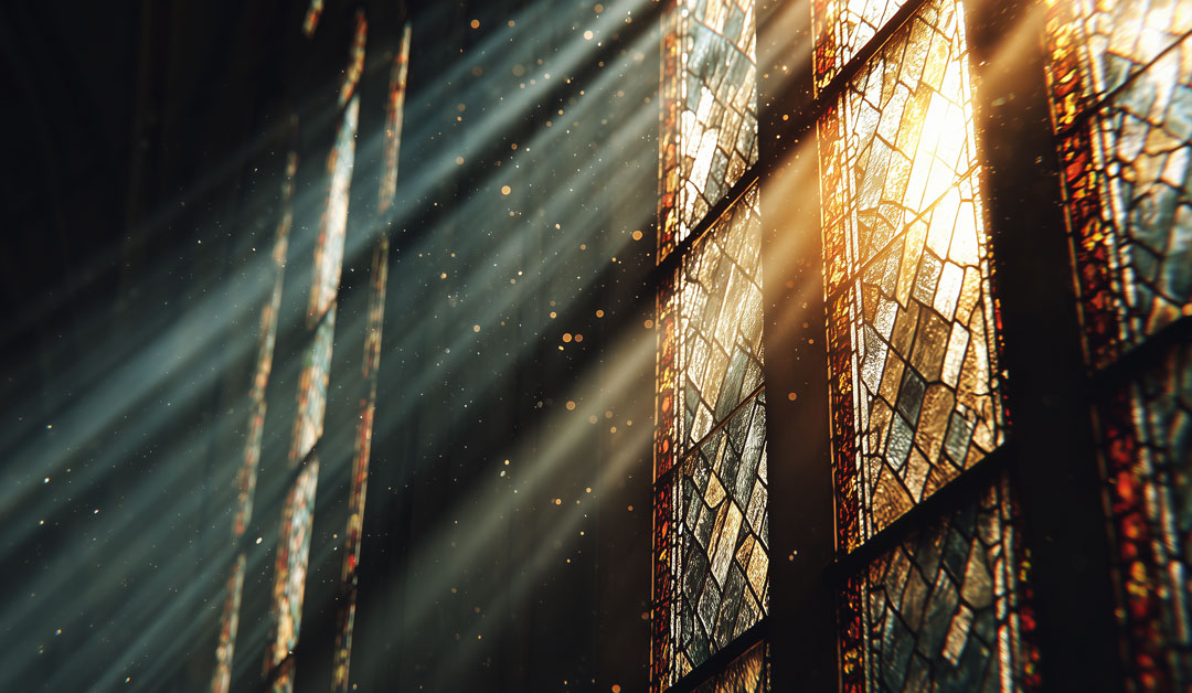 Lumière douce dans un espace silencieux, évoquant l’annonce de Dieu et l’ouverture à sa grâce – Évangile du jour et méditation du vendredi 19 décembre 2025