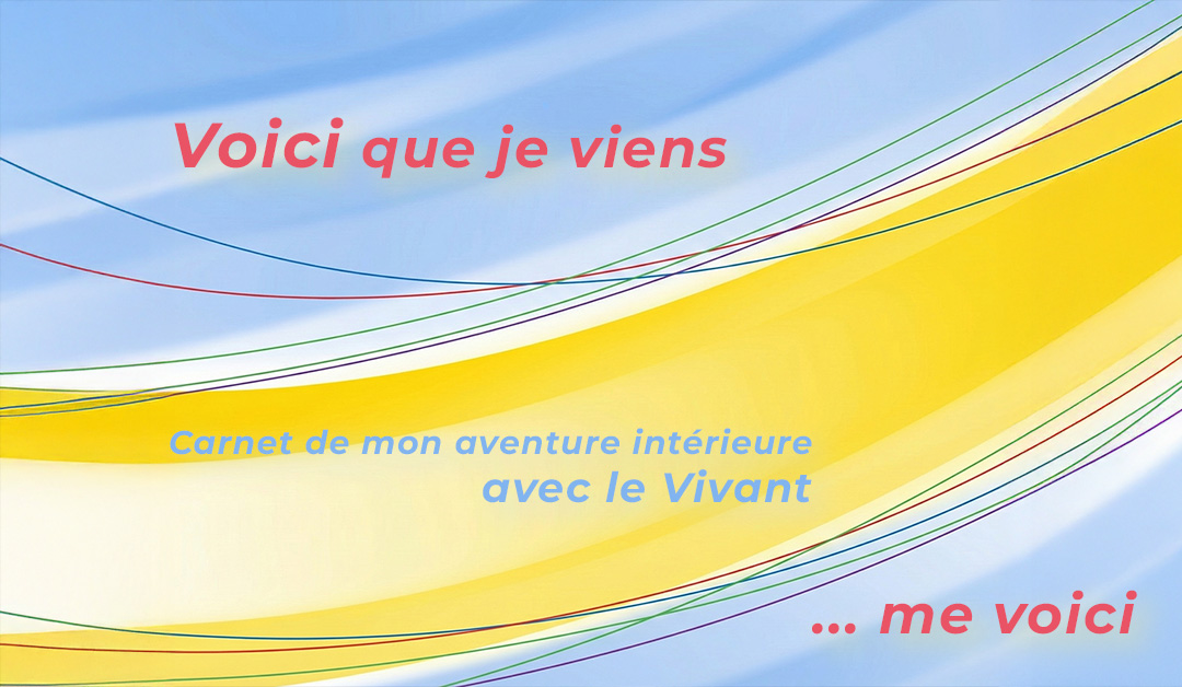 Couverture du carnet – Mon aventure avec le Vivant