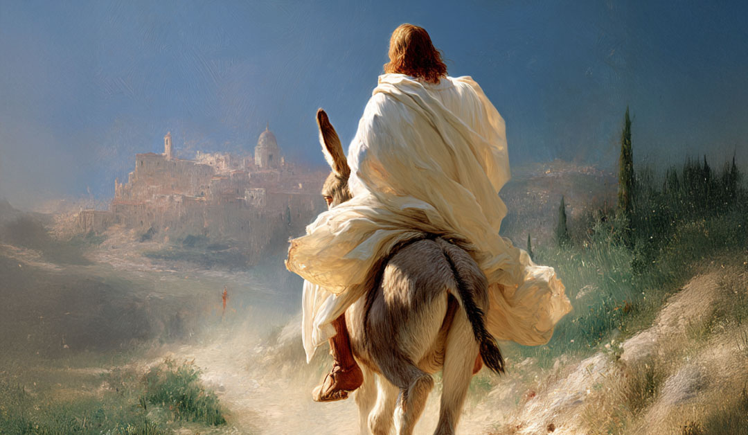 Il fait son Chemin de nos manteaux étendus sur le sol ! – Méditation du dimanche 29 mars 2026